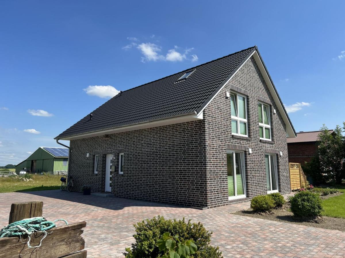Ferienwohnungen Ebbe Und Flut - Niedrigenergiehaus Elpersbüttel Extérieur photo