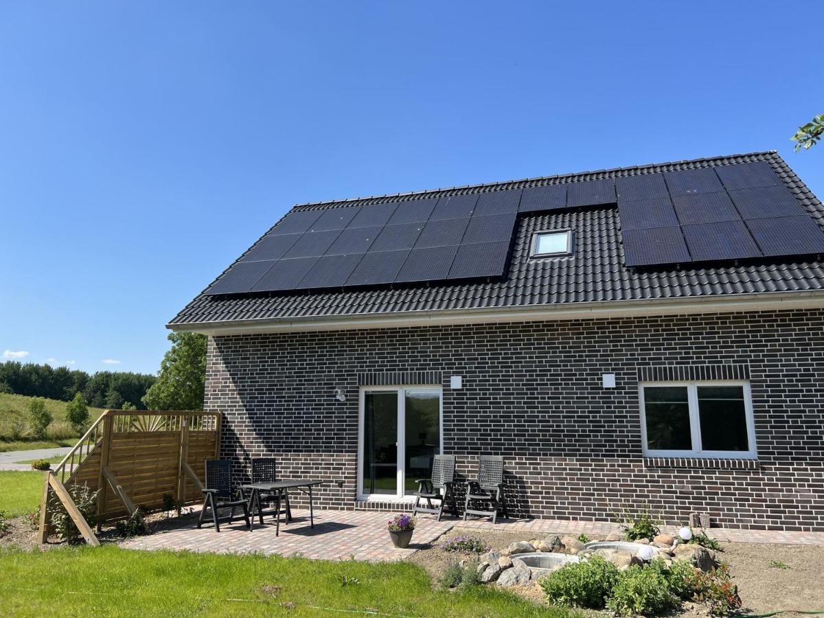 Ferienwohnungen Ebbe Und Flut - Niedrigenergiehaus Elpersbüttel Extérieur photo